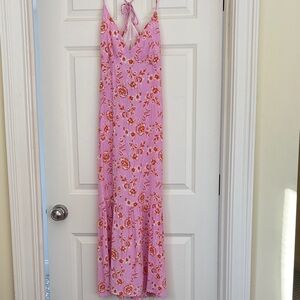 Lush Pink Floral Chemise